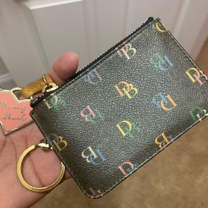 Dooney and Bourke keychain coin purse
